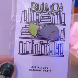 buuu.ch Leseratte Pin