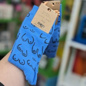 Eat Mielies Titties Socks Blau