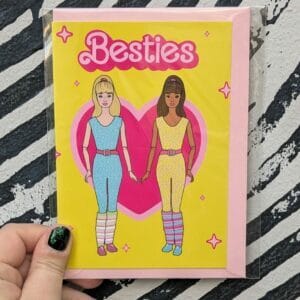 Besties Klappkarte