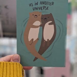 Slinga Postkarte us in anotter universe
