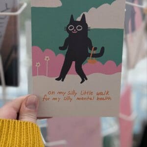 Slinga Postkarte silly little walk