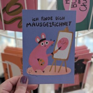 Slinga Postkarte mausgezeichnet