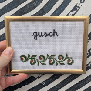 Gusch Stickbild
