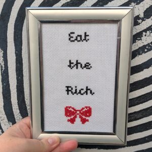 Eat the Rich Stickbild