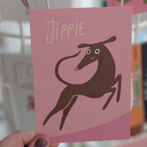 Slinga Postkarte Jippie