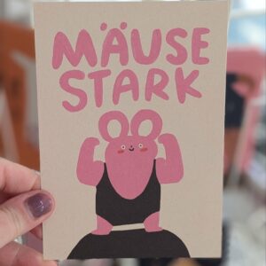 Slinga Postkarte Mäusestark