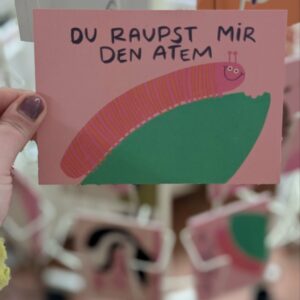 Slinga Postkarte Du raupst mir den Atem