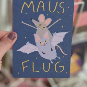 Slinga Postkarte Mausflug