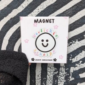 Jenne Grassmann Magnet Verf*ckte Schei*e