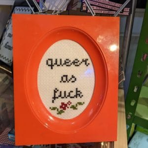 Queer as fuck Stickbild