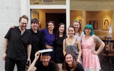 Blockparty vor Improper Walls