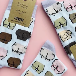 Eat Mielies Cute Butt Socks